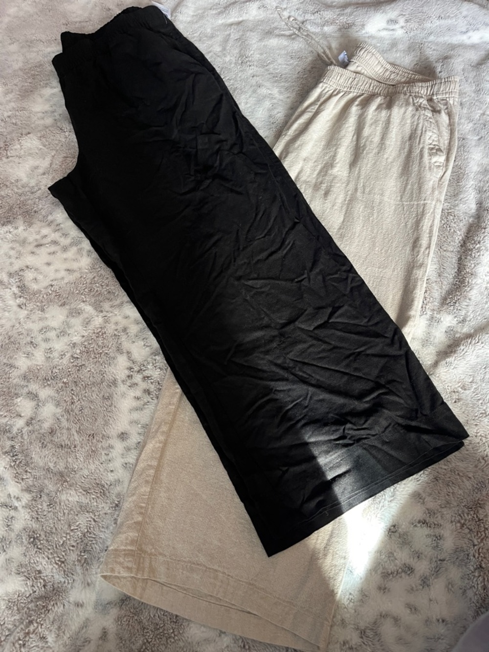 2 pairs Linen Blend Wide Leg Pants-XXL-Old Navy